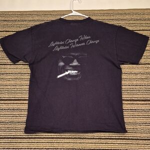 LIGHTNIN HOPKINS Blues Musician Austin‎ Tone Club Black Cotton Sz L Mens T Shirt